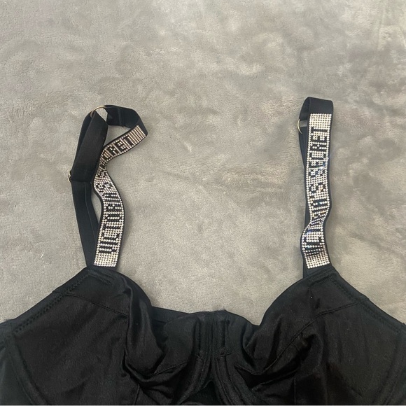 New! Victoria’s Secret Shine Strap Unlined Push Up Bikini Swim Top 4471 - Picture 7 of 11